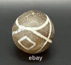 Roman Agate rare unique Agate Lucky stone rare Ancient Bead
