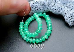 Spectacular Rare Location Emerald Beads Rare Aaaa+ Gel Color Gem Mint Green