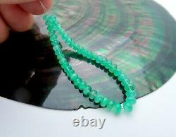 Spectacular Rare Location Emerald Beads Rare Aaaa+ Gel Color Gem Mint Green