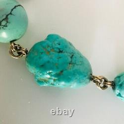 Stephen Dweck Vintage Natural Turquoise Bracelet Rare Beautiful