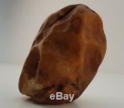 Stone Raw Rare Huge Big White Special 479g Natural Baltic Amber Vintage NO. 131