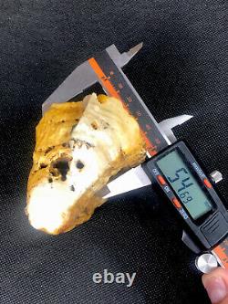 Super Rare Natural TIGER Raw Baltic Amber Stone 211gr Rock kahrab