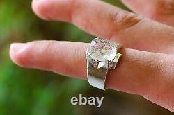 Superior Rare Engraved Iraqi Dure Najaf Ring Shia Islam Handmade 925 Silver Ring