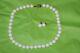 Tiffany & Co. 10 Mm Bead White Dolomite Gemstone Necklace And Earrings Set Rare