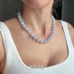 Tiffany & Co. Etoile Blue Chalcedony Gemstone Necklace 18 RARE