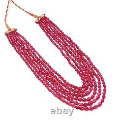 Top quality Natural Ruby Gf Smooth Polished Oval Beads Gemstone, Rare radish Bea