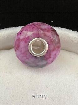 Trollbeads CRAZY LACE AGATE Faceted USA Ed 2010 Limited Release RARE/HTF NEW