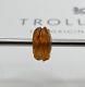 Trollbeads Carved Amber Extremely Rare Bead