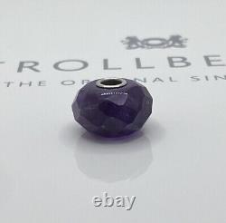 Trollbeads Limited Edition Gemstone Faceted Purple Amethyst Extremely Rare