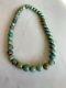 Turquoise Beads Necklace Natural Large Round Gem Quality Turquoise 256 Grams