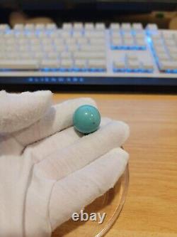 Turquoise gemstone, round Bead, Around 20mm, rare, bead only