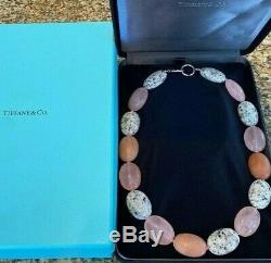 VINTAGE Tiffany & Co. 29MM GEM BEADS Necklace Strand Paloma Picasso HUGERARE