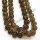 Very Rare Natural Beer Topaz Carved Melon Shape Gemstone Beads 9 12.5 Mm