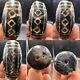 Very Old Ancient Found Chung Dzi Agate Very Rare Stone Big Bead Size 66 Mm