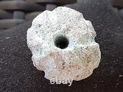 Very rare huge Greek/Roman pumice stone bead/pendant still with Colour L44b