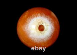 Wonderful Swat Valley Ancient Red Carnelian Bead Massive 17mm #A501 Rare Stone