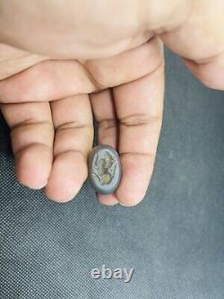 Wonderful old Sassanian Agate stone seal rare stamp bead