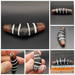 Wonderful old Tibetan Chung dzi Agate stone rare bead #B1
